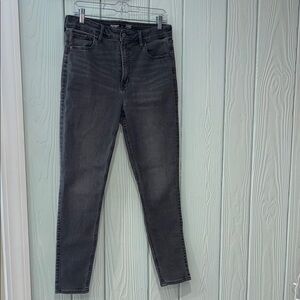 Old Navy Women's Dark Gray Skinny Jeans